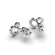 White Gold Diamond Earrings 327471121 from the manufacturer of jewelry LUNET JEWELERY at the price of $481 UAH: 12