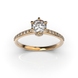 Red Gold Diamond Ring 225412421