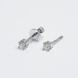 Earrings white gold diamond 331201121 from the manufacturer of jewelry LUNET JEWELERY at the price of $372 UAH: 1