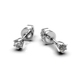White Gold Diamond Earrings 316621121 from the manufacturer of jewelry LUNET JEWELERY at the price of $314 UAH: 8