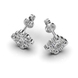 White Gold Diamond Earrings 323101121 from the manufacturer of jewelry LUNET JEWELERY at the price of $1 506 UAH: 9