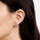 White Gold Diamond Earrings 323101121 from the manufacturer of jewelry LUNET JEWELERY at the price of $1 506 UAH: 2