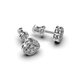 White Gold Diamond Earrings 333811121 from the manufacturer of jewelry LUNET JEWELERY at the price of $1 002 UAH: 11
