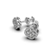 White Gold Diamond Earrings 333811121 from the manufacturer of jewelry LUNET JEWELERY at the price of $1 002 UAH: 9