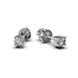 Earrings white gold diamond 331261121 from the manufacturer of jewelry LUNET JEWELERY at the price of $636 UAH: 4