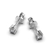 Earrings white gold diamond 331261121 from the manufacturer of jewelry LUNET JEWELERY at the price of $636 UAH: 8