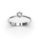 White Gold Diamond Ring 227881121 from the manufacturer of jewelry LUNET JEWELERY at the price of $465 UAH: 7