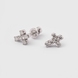 White Gold Diamond Earrings 322821121 from the manufacturer of jewelry LUNET JEWELERY at the price of $829 UAH: 1