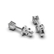 Earrings white gold diamond 331261121 from the manufacturer of jewelry LUNET JEWELERY at the price of $636 UAH: 5