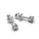 Earrings white gold diamond 331261121 from the manufacturer of jewelry LUNET JEWELERY at the price of $636 UAH: 9