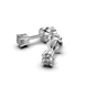 Earrings white gold diamond 331261121 from the manufacturer of jewelry LUNET JEWELERY at the price of $636 UAH: 7