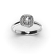 White Gold Diamond Ring 235481121 from the manufacturer of jewelry LUNET JEWELERY at the price of $2 094 UAH: 5
