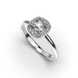 White Gold Diamond Ring 235481121 from the manufacturer of jewelry LUNET JEWELERY at the price of $2 094 UAH: 4