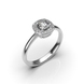 White Gold Diamond Ring 235481121 from the manufacturer of jewelry LUNET JEWELERY at the price of $2 094 UAH: 7