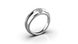 White Gold Diamonds Ring 22631521 from the manufacturer of jewelry LUNET JEWELERY at the price of  UAH: 11