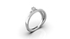 White Gold Diamonds Ring 22631521 from the manufacturer of jewelry LUNET JEWELERY at the price of  UAH: 10