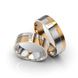 Обручка з комбінованих металів, з діамантами 225931121 від виробника ювелірних прикрас LUNET JEWELLERY по ціні 19 764 грн грн: 5