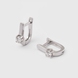 White Gold Diamond Earrings 312171121 from the manufacturer of jewelry LUNET JEWELERY at the price of $720 UAH: 1
