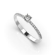 White Gold Diamond Ring 229001121 from the manufacturer of jewelry LUNET JEWELERY at the price of $389 UAH: 7