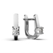 White Gold Diamond Earrings 312171121 from the manufacturer of jewelry LUNET JEWELERY at the price of $720 UAH: 9