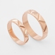 Red Gold Women's wedding ring 242401300 from the manufacturer of jewelry LUNET JEWELERY at the price of $286 UAH: 3