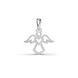 White Gold Diamond «Angel» Pendant 16281121 from the manufacturer of jewelry LUNET JEWELERY at the price of $260 UAH: 8
