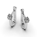 White Gold Diamond Earrings 319621121 from the manufacturer of jewelry LUNET JEWELERY at the price of $949 UAH: 6