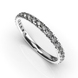 White Gold Diamond Wedding Ring 210451121 from the manufacturer of jewelry LUNET JEWELERY at the price of $874 UAH: 6