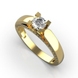 Red Gold Diamond Ring 23162421