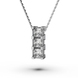 White Gold Diamond Necklace 725311121