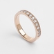 Red Gold Diamond Ring 226472421 from the manufacturer of jewelry LUNET JEWELERY at the price of $1 354 UAH: 2