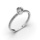 White Gold Diamond Ring 218321121 from the manufacturer of jewelry LUNET JEWELERY at the price of $1 030 UAH: 10