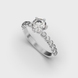 White Gold Diamond Ring 222091121 from the manufacturer of jewelry LUNET JEWELERY at the price of $4 025 UAH: 1