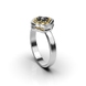 White&Yellow Gold Diamond Ring 234431122 from the manufacturer of jewelry LUNET JEWELERY at the price of $667 UAH: 8