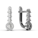 White Gold Diamond Earrings 32341121