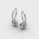 White Gold Diamond Earring 342061121 from the manufacturer of jewelry LUNET JEWELERY at the price of $4 084 UAH: 6