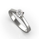 White Gold Diamond Ring 21871121 from the manufacturer of jewelry LUNET JEWELERY at the price of  UAH: 5