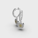White Gold Diamond Earring 342061121 from the manufacturer of jewelry LUNET JEWELERY at the price of $4 084 UAH: 5