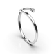 White Gold Diamonds Phalanx ring 28321121 from the manufacturer of jewelry LUNET JEWELERY at the price of $152 UAH: 4