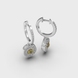 White Gold Diamond Earring 342061121 from the manufacturer of jewelry LUNET JEWELERY at the price of $4 084 UAH: 7