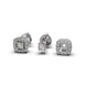Сережки-трансформери з білого золота, з діамантами 332011121 від виробника ювелірних прикрас LUNET JEWELLERY по ціні 25 567 грн грн: 4