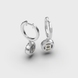 White Gold Diamond Earring 342061121 from the manufacturer of jewelry LUNET JEWELERY at the price of $4 084 UAH: 3