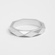 White Gold Wedding Ring 236821100 from the manufacturer of jewelry LUNET JEWELERY at the price of $374 UAH: 1