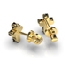 Yellow Gold Black Diamond Earrings 322873122 from the manufacturer of jewelry LUNET JEWELERY at the price of $770 UAH: 7