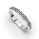 White Gold Diamond Ring 226571121 from the manufacturer of jewelry LUNET JEWELERY at the price of $625 UAH: 1