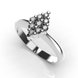 White Gold Diamonds Ring 22651521 from the manufacturer of jewelry LUNET JEWELERY at the price of $1 278 UAH: 1