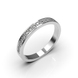 White Gold Diamond Ring 226571121 from the manufacturer of jewelry LUNET JEWELERY at the price of $625 UAH: 4