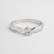 White Gold Diamond Ring 22991121 from the manufacturer of jewelry LUNET JEWELERY at the price of $571 UAH: 1