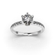 White Gold Diamond Ring 220311121 from the manufacturer of jewelry LUNET JEWELERY at the price of $3 107 UAH: 8