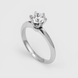 White Gold Diamond Ring 228331121 from the manufacturer of jewelry LUNET JEWELERY at the price of $11 770 UAH: 3